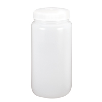 Wide-Mouth Bottles, Round, 1 gal., Plastic HB038 | CTEC Supply