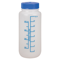 Wide-Mouth Bottles, Round, 16 oz., Plastic HC678 | CTEC Supply