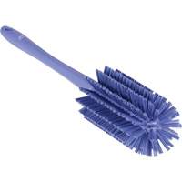 Medium Brush with Handle, Stiff Bristles, 17" Long, Purple JQ189 | CTEC Supply