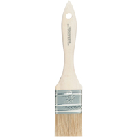 Paint Brush, White China, Wood Handle, 1-3/4" Width ND936 | CTEC Supply
