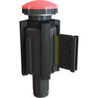 PLUS Barrier System Strobe Light Bracket & Red Strobe Light, Black SGL034 | CTEC Supply