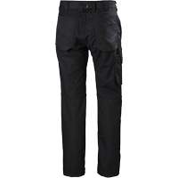 Oxford Service Pants, Poly-Cotton, Black, Size 30, 30 Inseam SGU533 | CTEC Supply