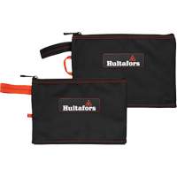 Multi-Purpose Zippered Bag, Ballistic Polyester, Black/Orange UAX335 | CTEC Supply