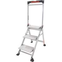 Jumbo Step™ Ladder, 2.2', Aluminum, 375 lbs. Capacity, Type 1AA VD613 | CTEC Supply