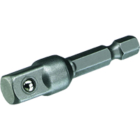 Socket Adapter, 1/4" Drive Size, 3/8" Male Size, Ball, 2" L WP993 | CTEC Supply