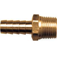Male Hose Connector, Brass, 3/4" x 3/4" QF083 | CTEC Supply