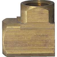 Extruded 90° Elbow Pipe Fitting, FPT, Brass, 1/8" YA811 | CTEC Supply