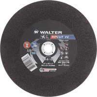 Ripcut™ Stainless Steel & Steel Cut-Off Wheel for Stationary Saws, 18" x 3/16", 1" Arbor, Type 1, Aluminum Oxide, 3400 RPM VE490 | CTEC Supply
